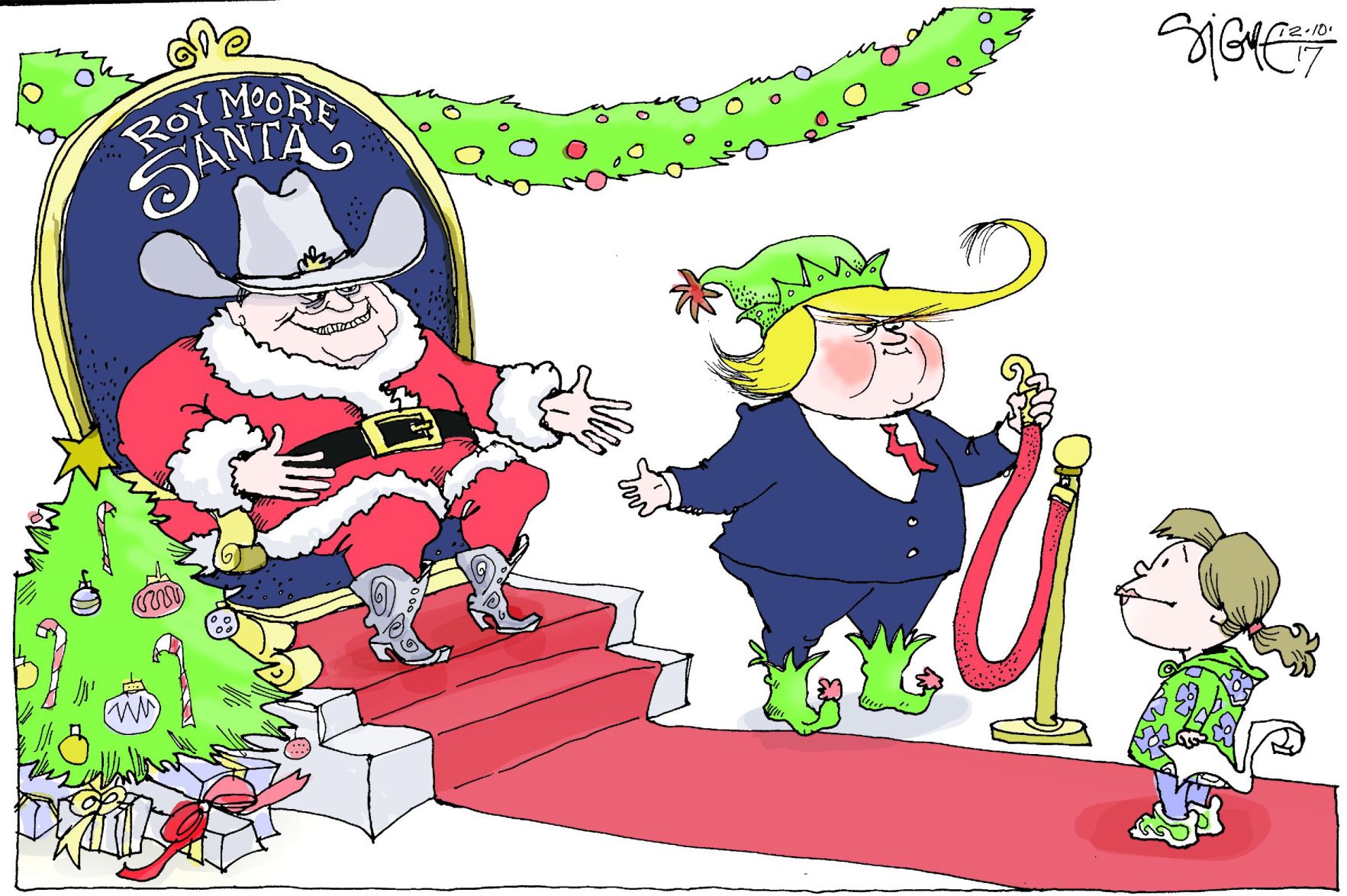 Signe Wilkinson editorial cartoon